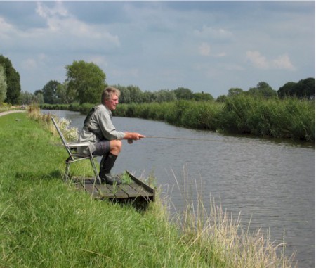 Vissen langs de Hollandse IJssel